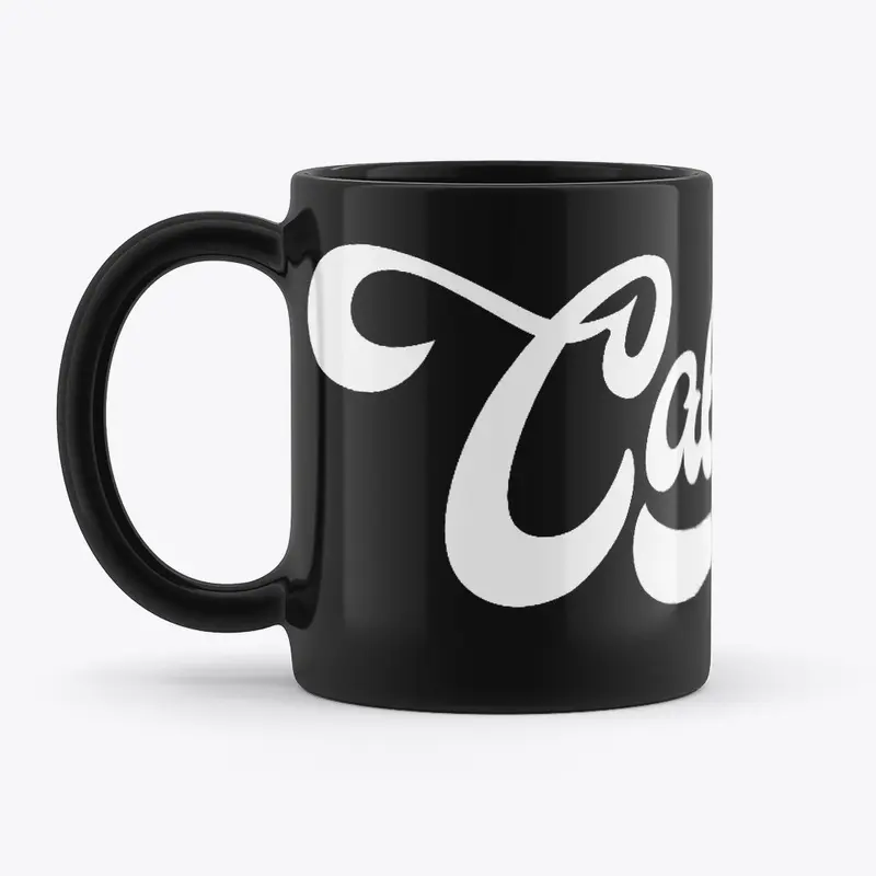 Calvary Script Mug